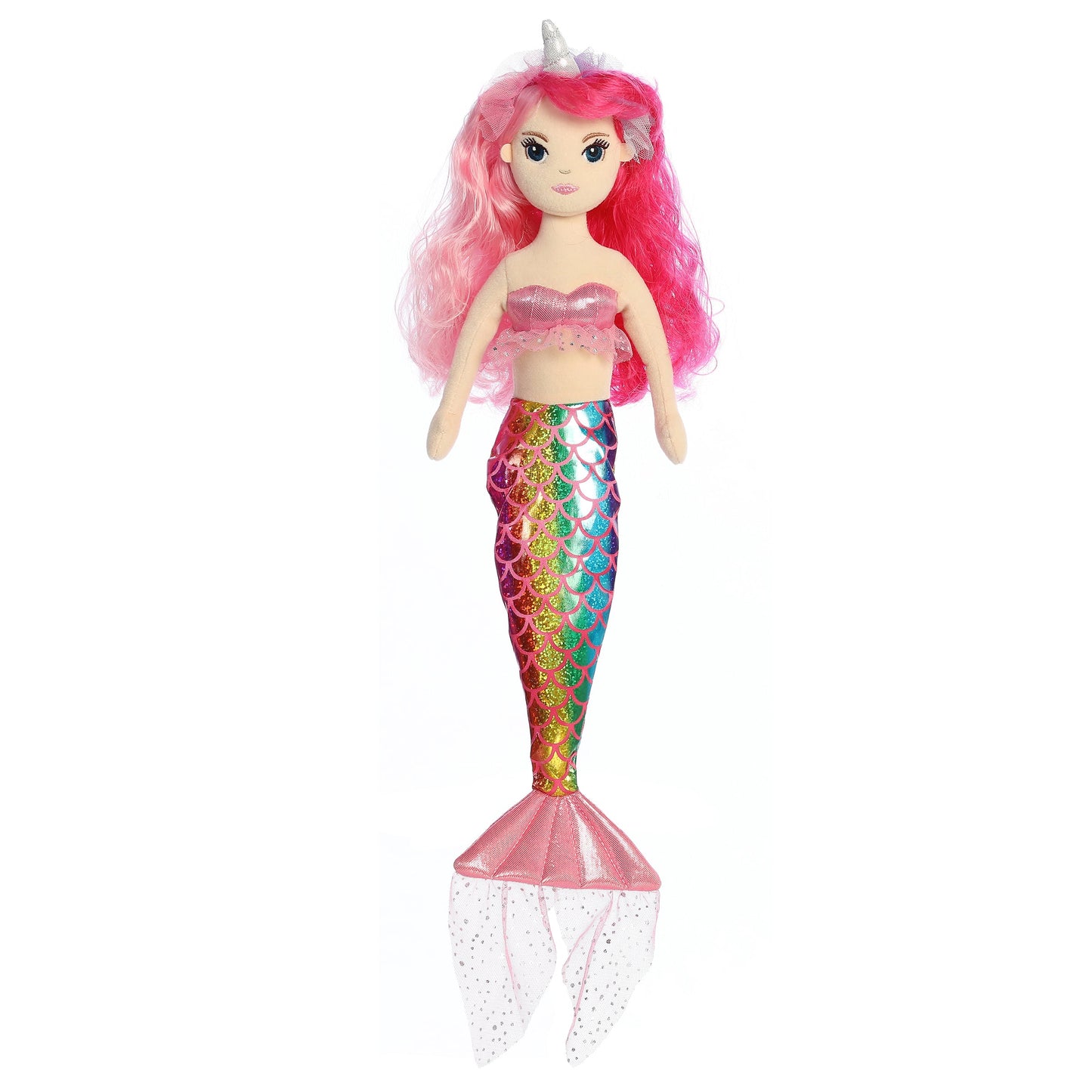 Aurora® - Sea Sparkles™ - Rainbow Unicorn Sparkles™ - 18" Minnie