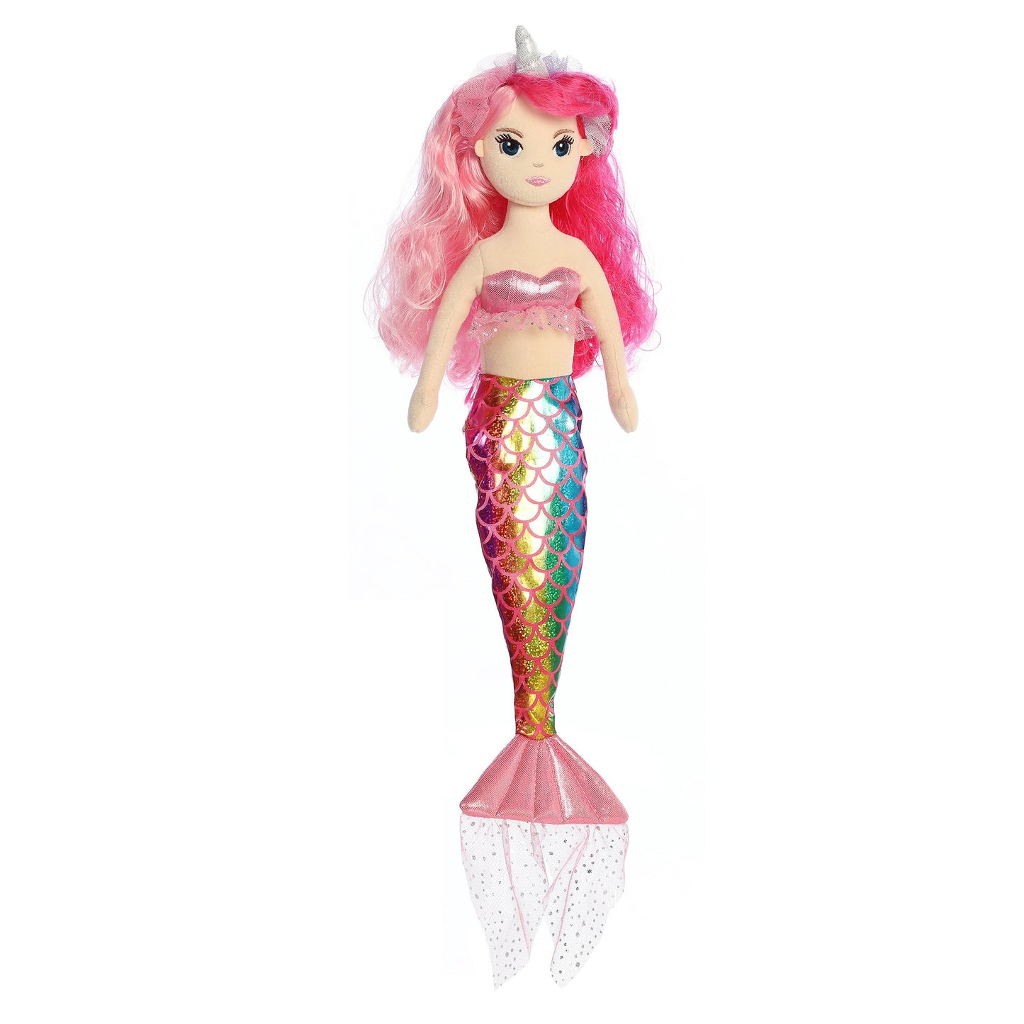 Aurora® - Sea Sparkles™ - Rainbow Unicorn Sparkles™ - 18" Minnie