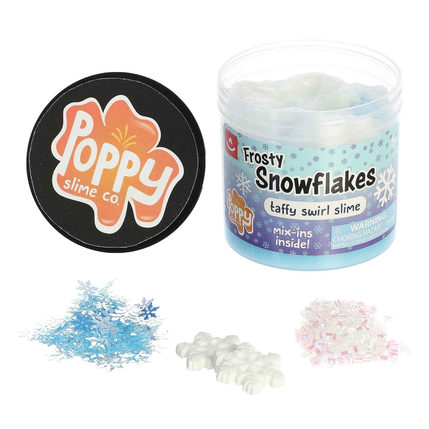 Aurora® Toys - Poppy Slime Co.™ - Frosty Snowflakes Slime